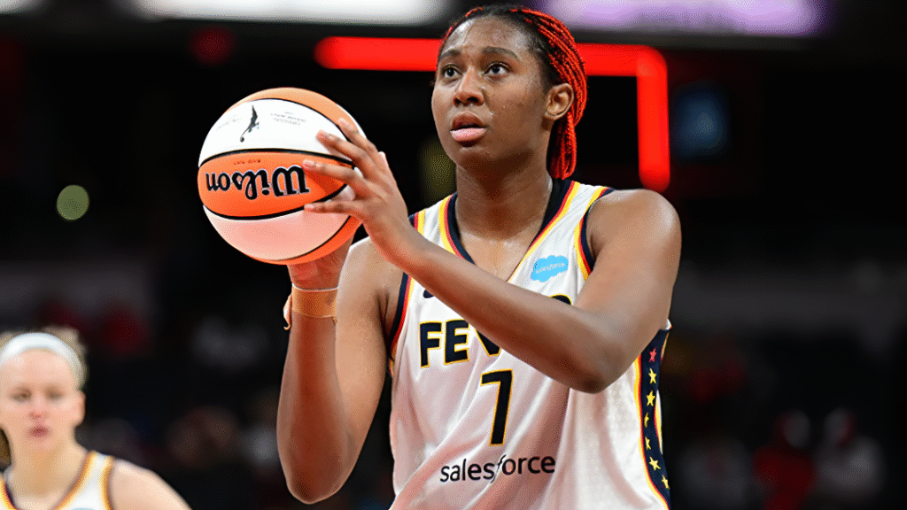 Aliyah Boston playoff breakout 2025