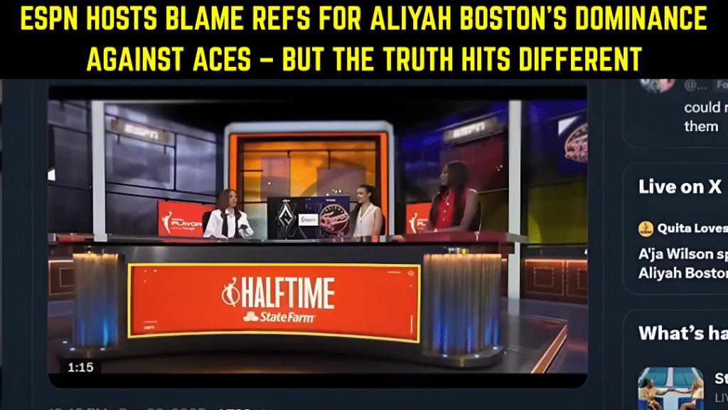 Aliyah Boston dominated the Aces