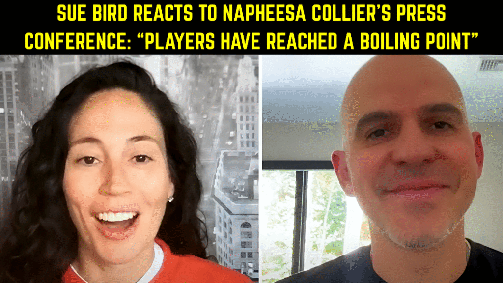 Sue Bird reacts to Napheesa Collier press conference