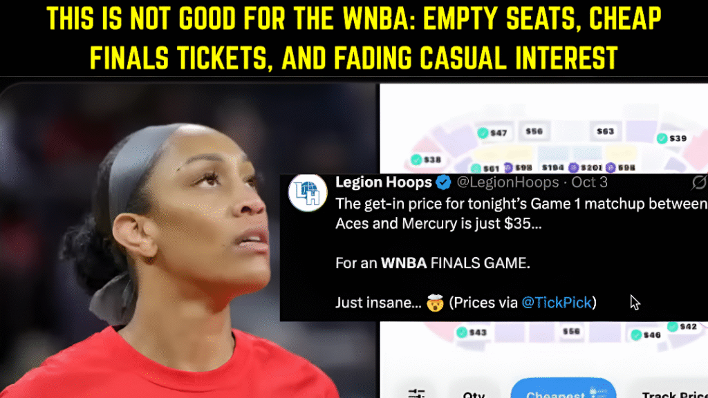WNBA Finals ticket prices