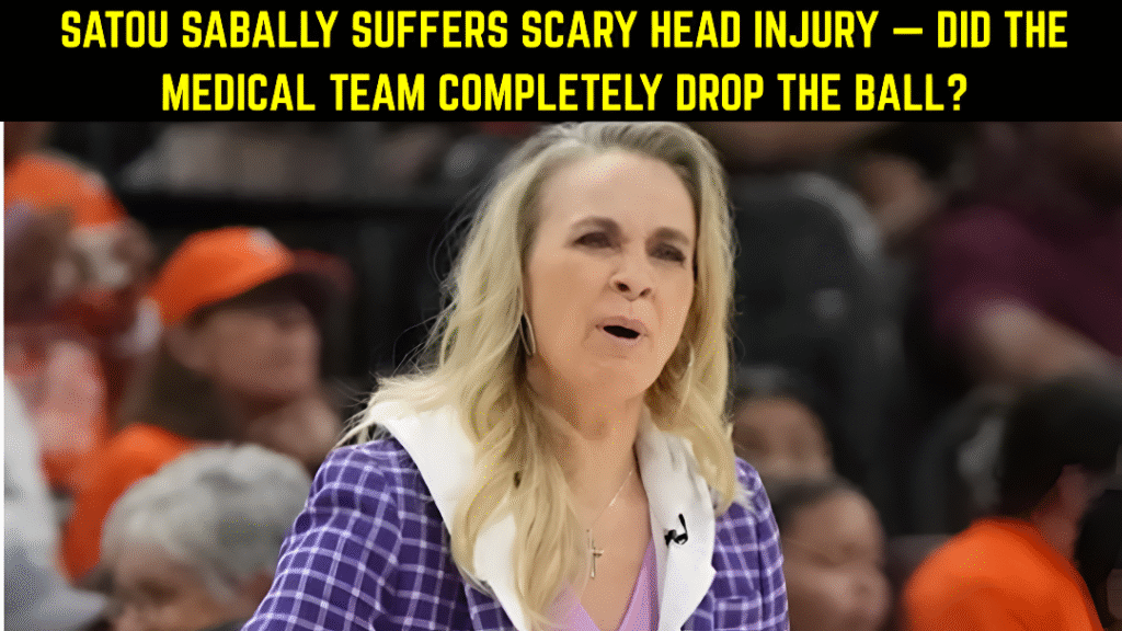 Satou Sabally head injury