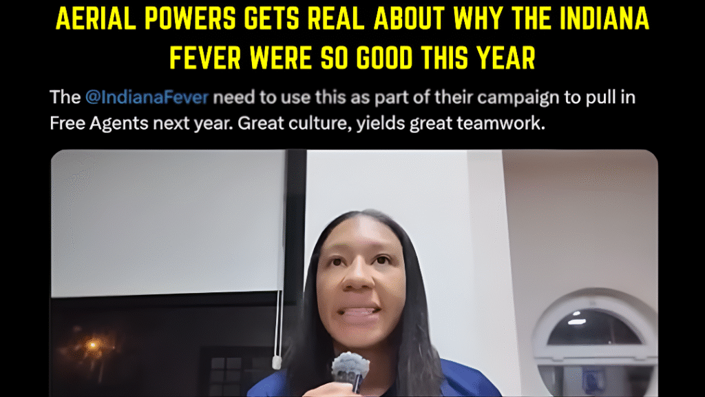Aerial Powers Indiana Fever