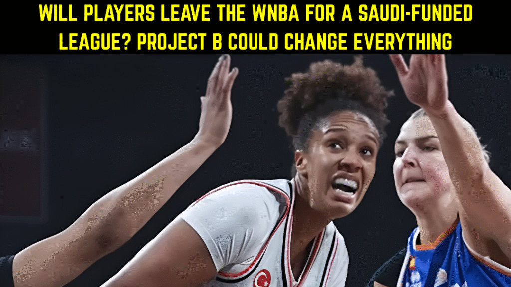 Saudi-funded WNBA league