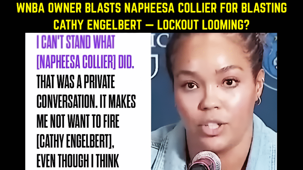 Napheesa Collier blast Cathy Engelbert