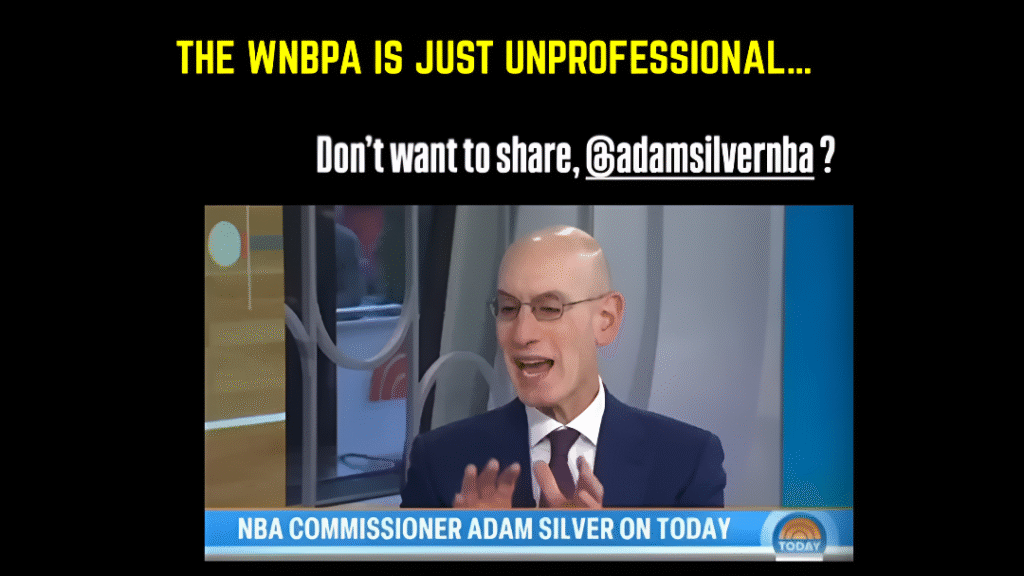 WNBPA unprofessional behavior