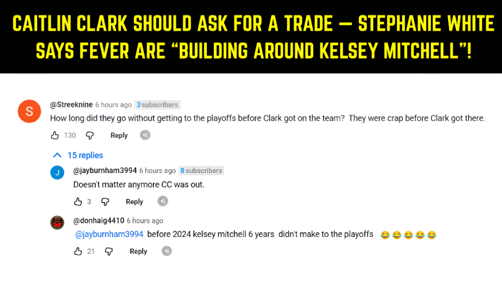 Caitlin Clark trade rumors