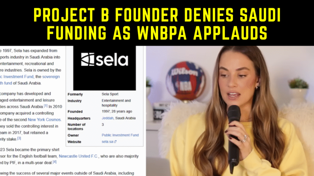 Project B Saudi funding controversy