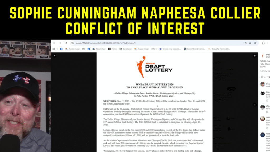 Sophie Cunningham Napheesa Collier conflict of interest