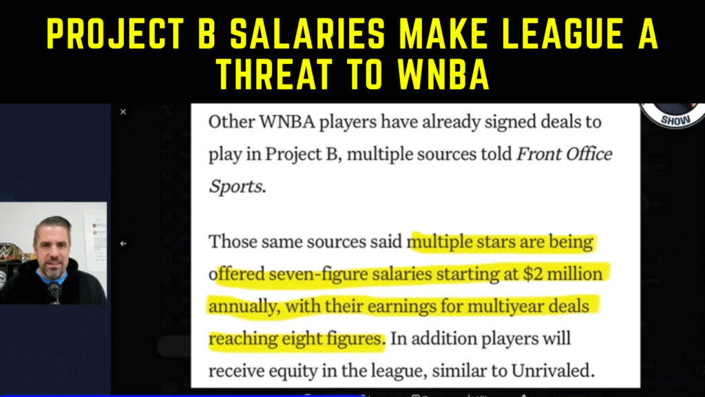 Project B WNBA salaries