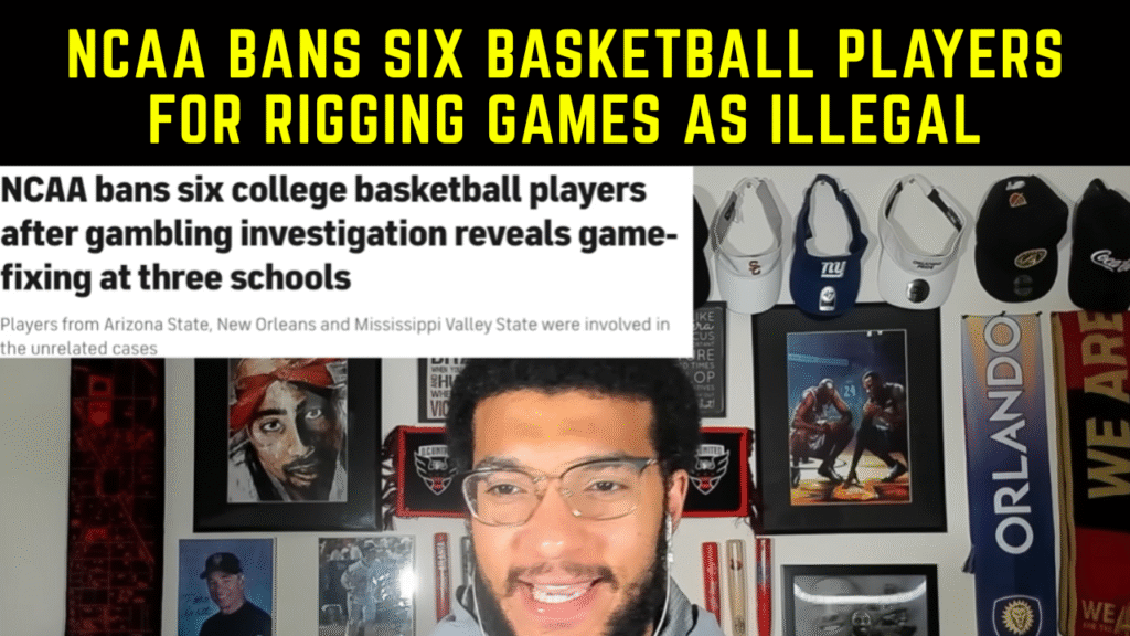 NCAA bans six basketball players