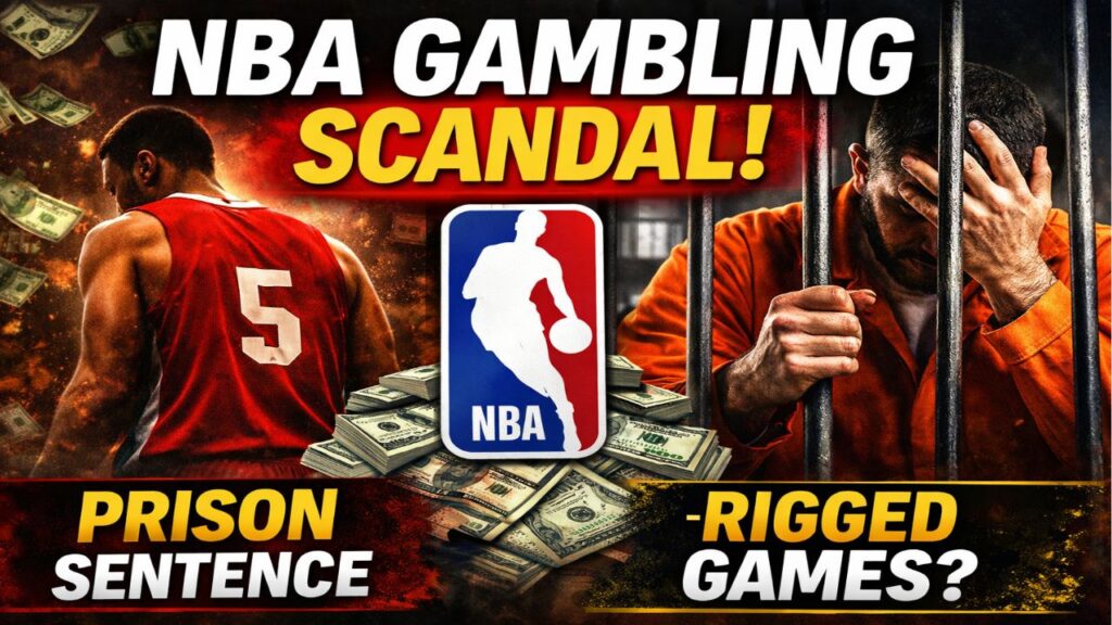 NBA Gambling Scandal EXPOSED: First Prison Sentence Raises Alarming Questions
