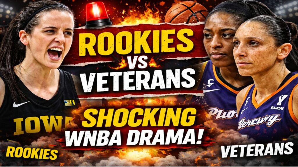 WNBA ROOKIES vs VETERANS — The Drama That’s Changing the League Forever