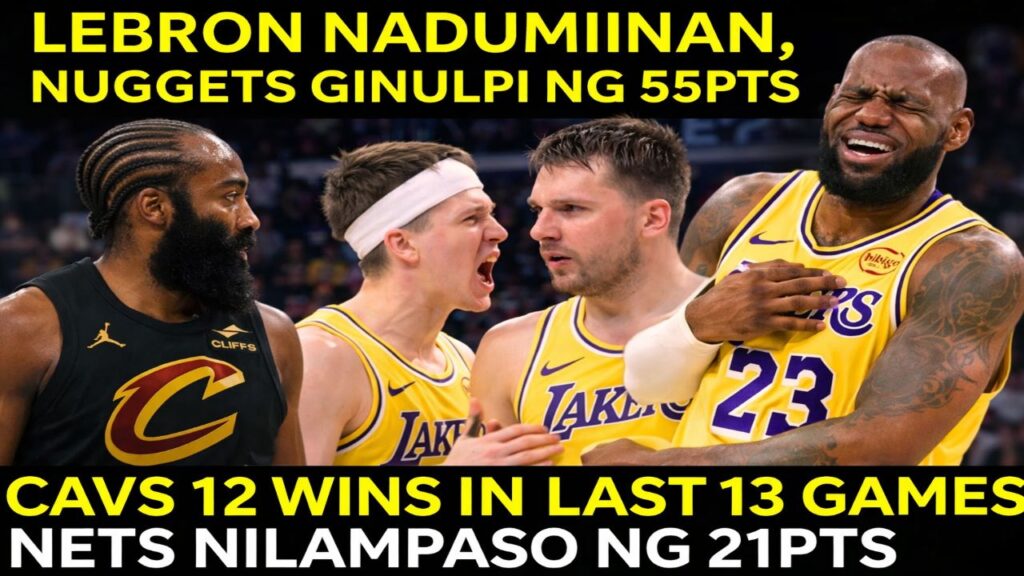 LeBron Nasiko Pero NAKANGITI! Luka at Reaves Pinabagsak Clippers | Cavs Umiinit, Edwards 40!