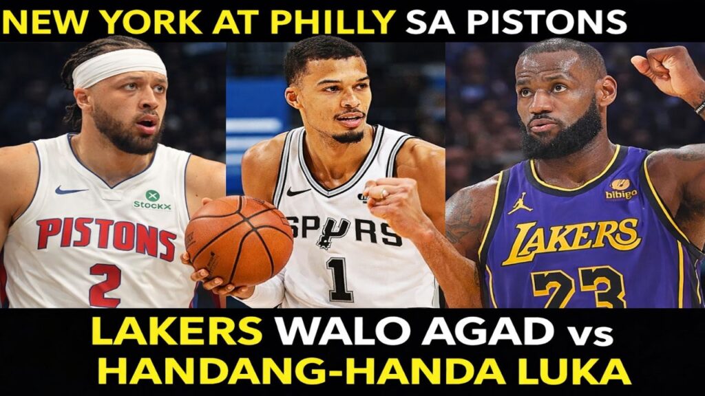 🔥 PISTONS Brutal Schedule Test! | Lakers Big 3 HINDI PA READY sa Playoffs?! 😱 NBA Breakdown