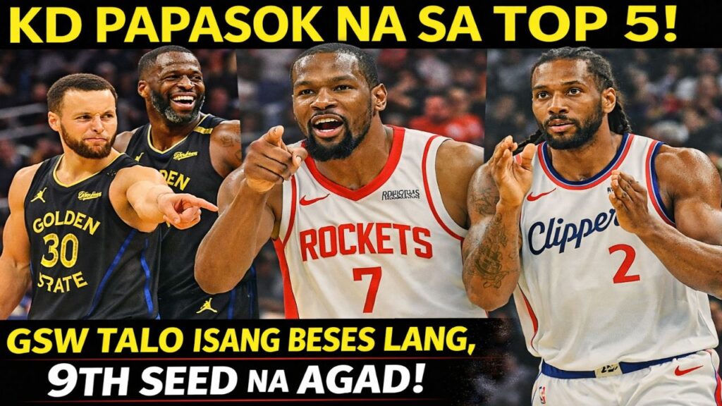 Clippers CHASING Warriors for 8th Seed! | Kevin Durant About to PASS Michael Jordan in Scoring List!