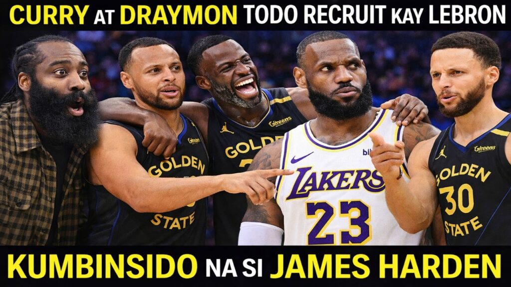 Curry & Draymond RECRUITING LeBron to Warriors?! 😱 | James Harden Admits Retirement Is Near