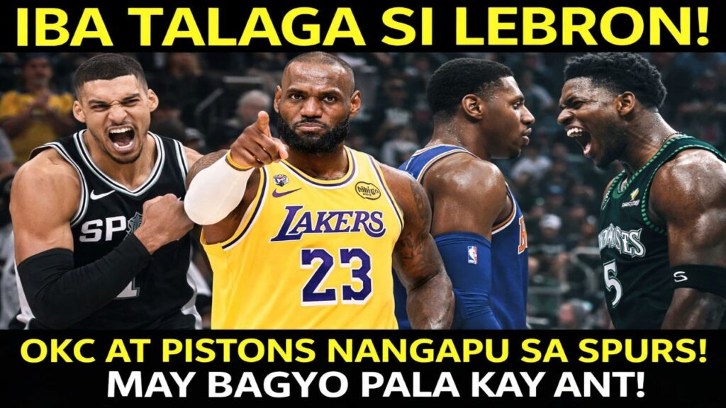 WEMBY DESTROYS No.1 Pistons! 😱 Ant POSTER DUNK on Barrett | LeBron Makes HISTORY but Lakers Lose!