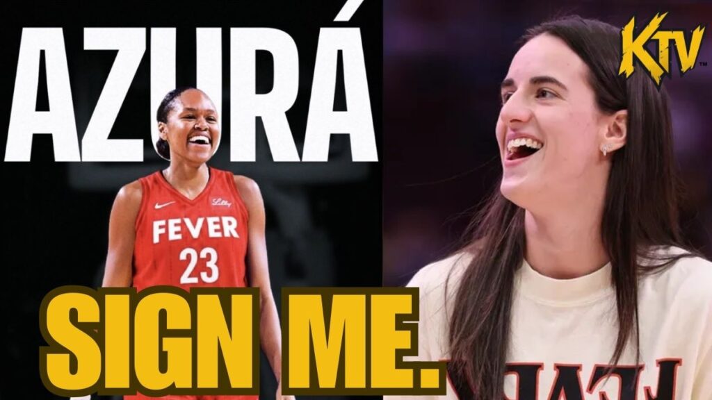 Azurá Stevens to Fever? PERFECT Fit with Caitlin Clark!